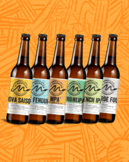 6 bières aux styles classiques mais revisitées avec notre savoir faire !